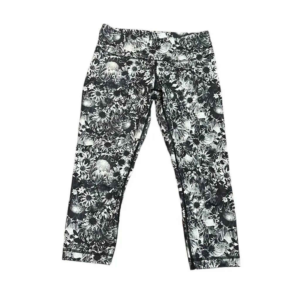 Lululemon Wunder Under Cropped Leggings Size 6